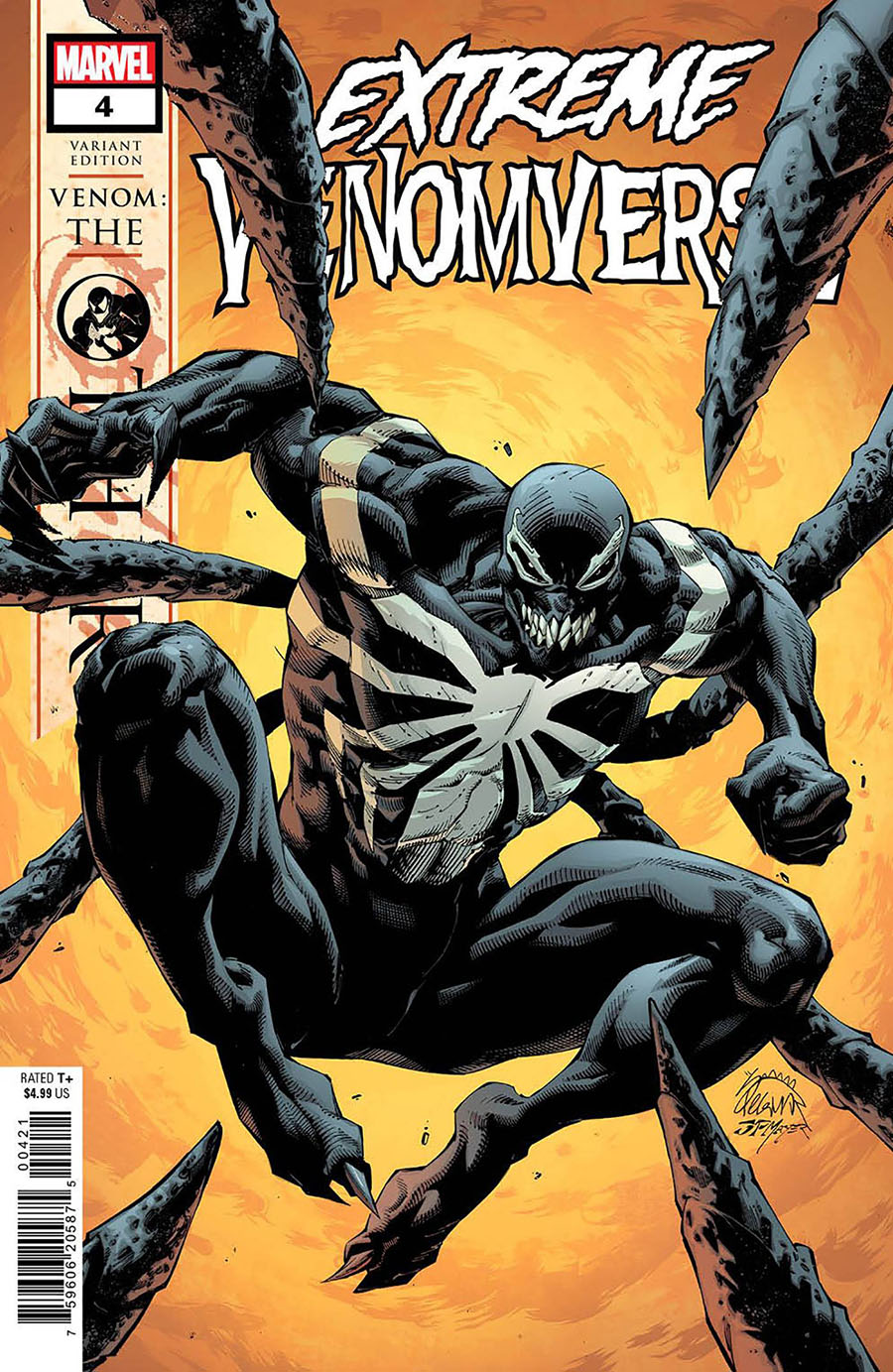 Extreme Venomverse #4 Cover C Variant Ryan Stegman Venom The Other Cover