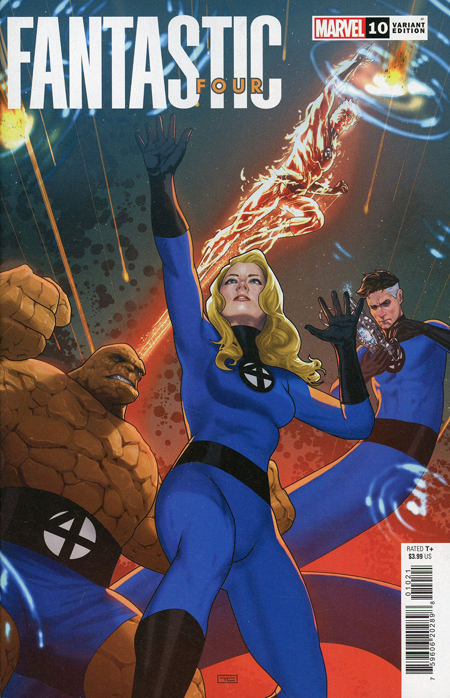 Fantastic Four Vol 7 #10 Cover B Variant Taurin Clarke Cover (G.O.D.S. Tie-In)