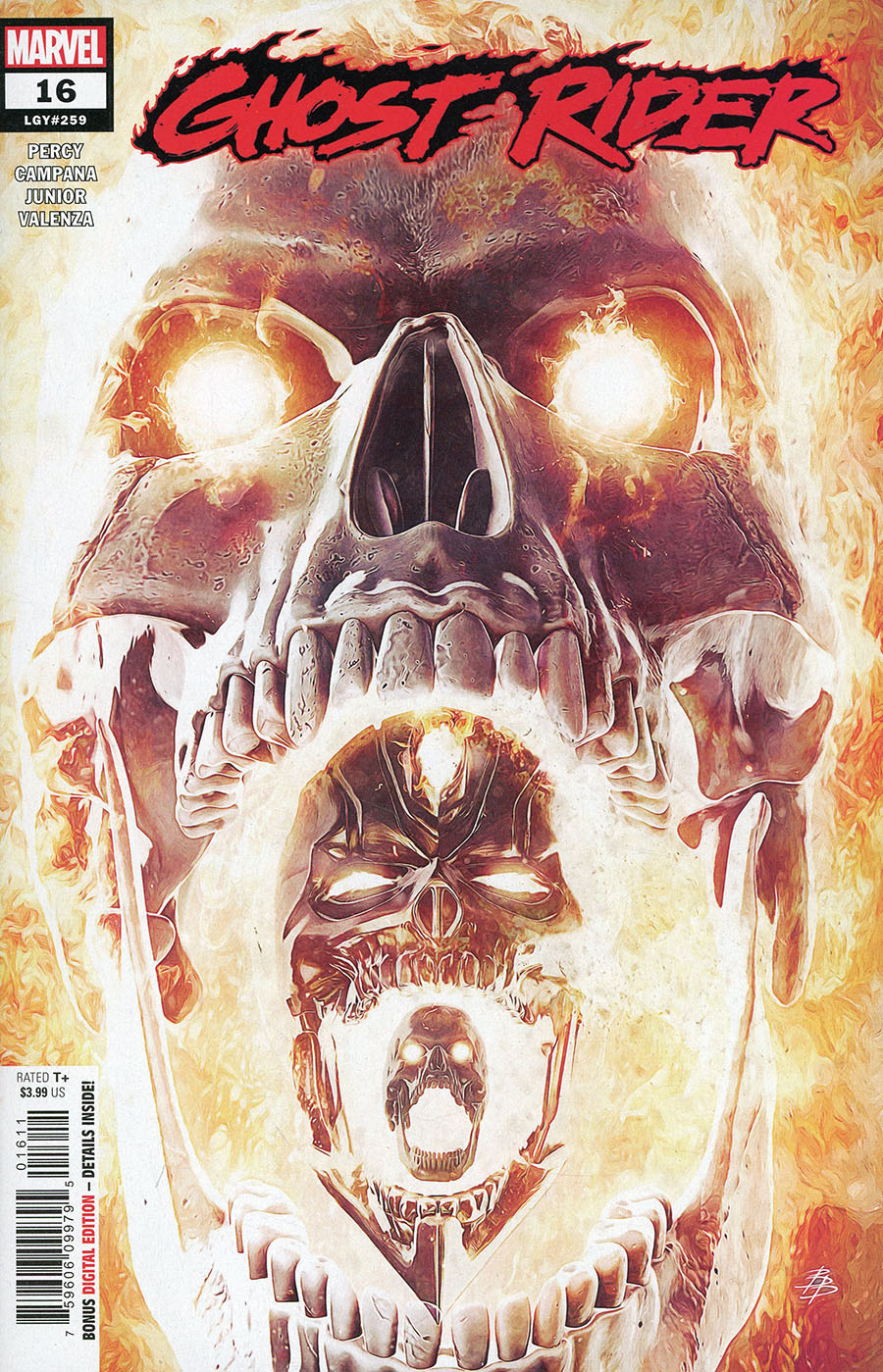 Ghost Rider Vol 9 #16 Cover A Regular Bjorn Barends Cover