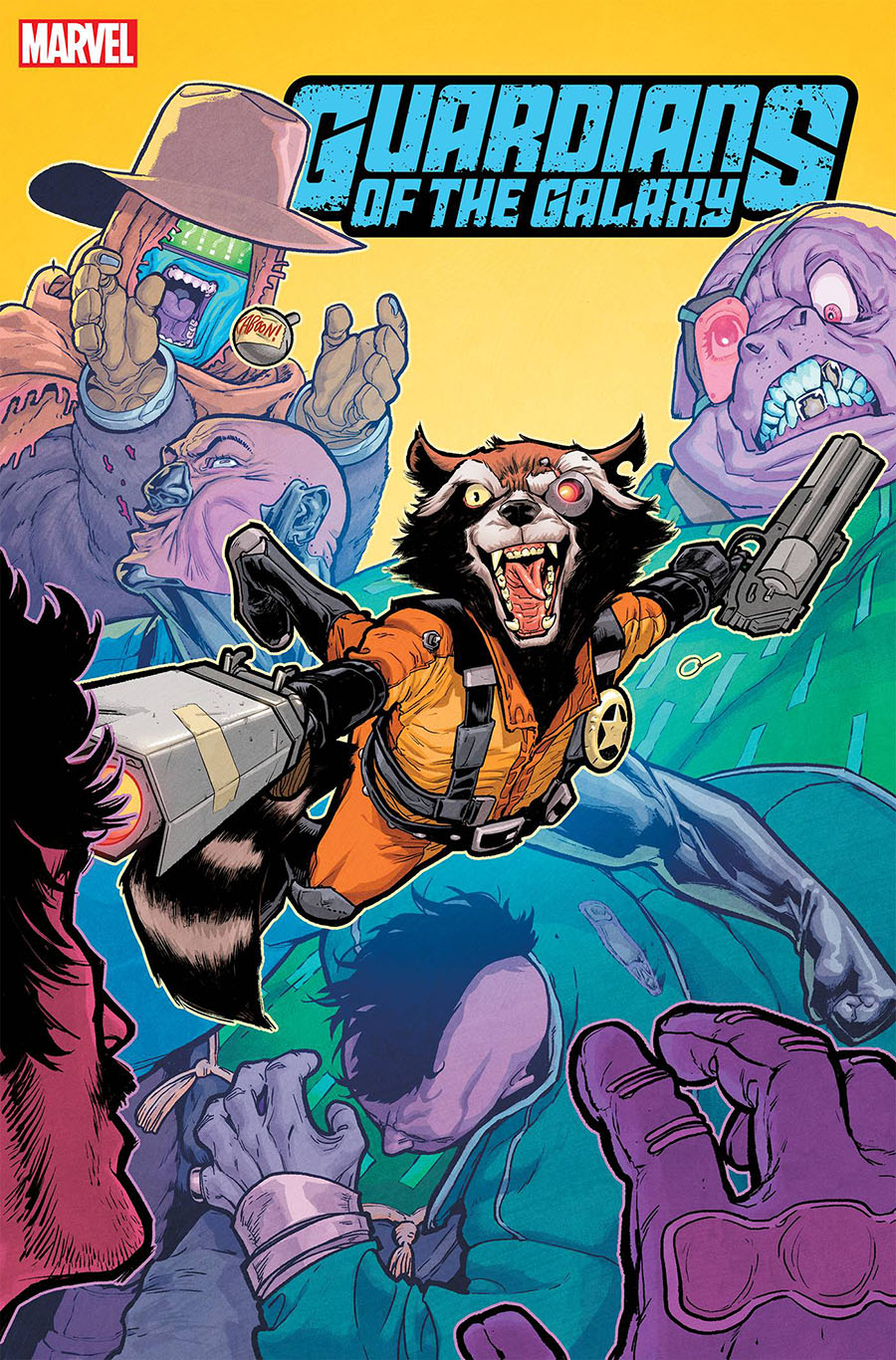 Guardians Of The Galaxy Vol 7 #4 Cover C Variant Rickie Yagawa Cover