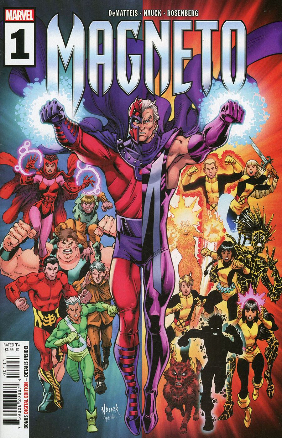 Magneto Vol 4 #1 Cover A Regular Todd Nauck Cover