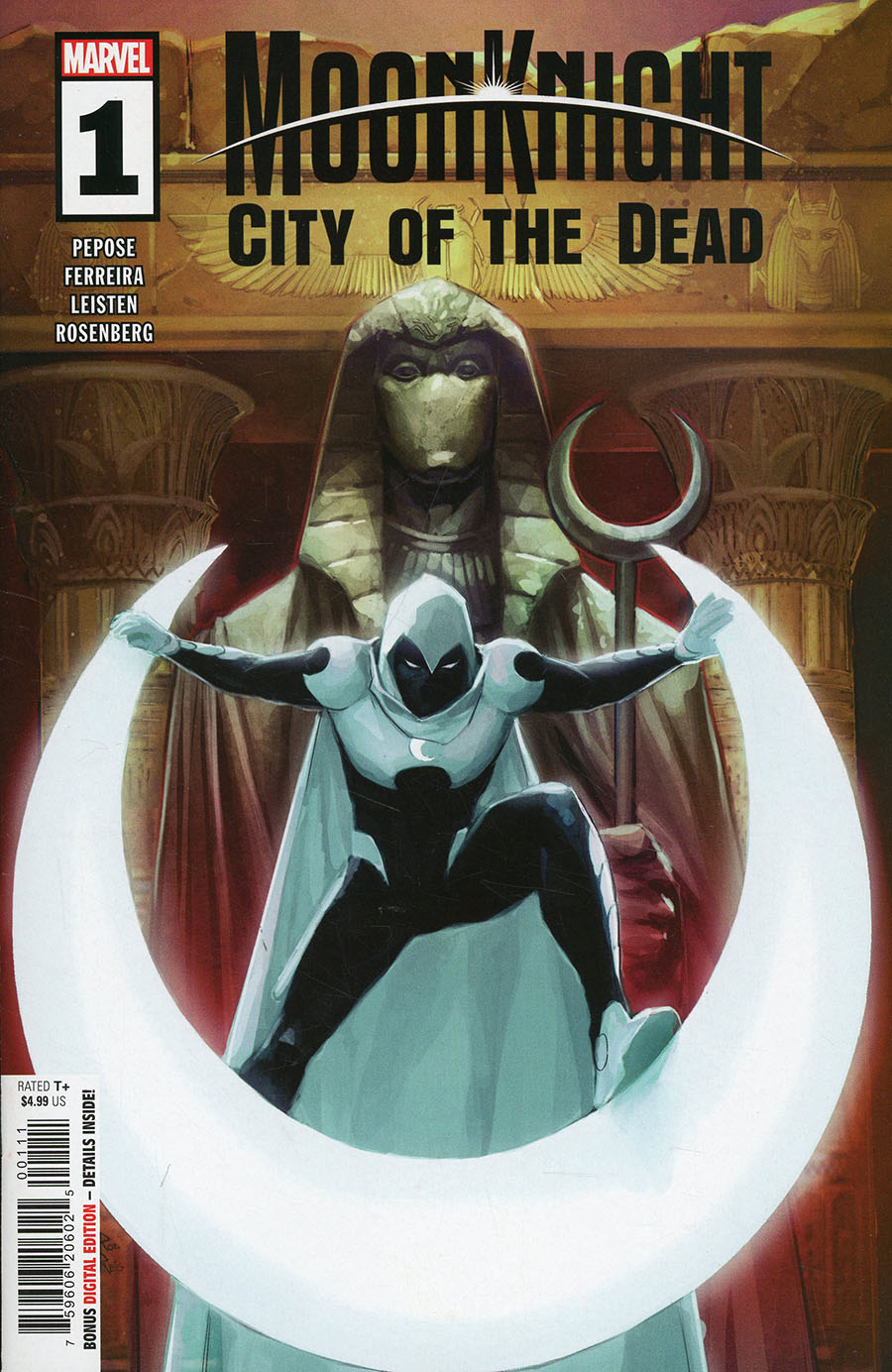 Moon Knight City Of The Dead #1 Cover A Regular Rod Reis Cover