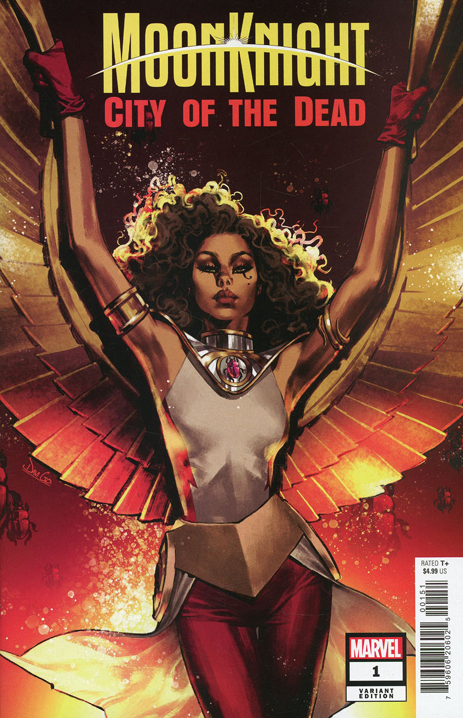 Moon Knight City Of The Dead #1 Cover E Variant Davi Go Cover