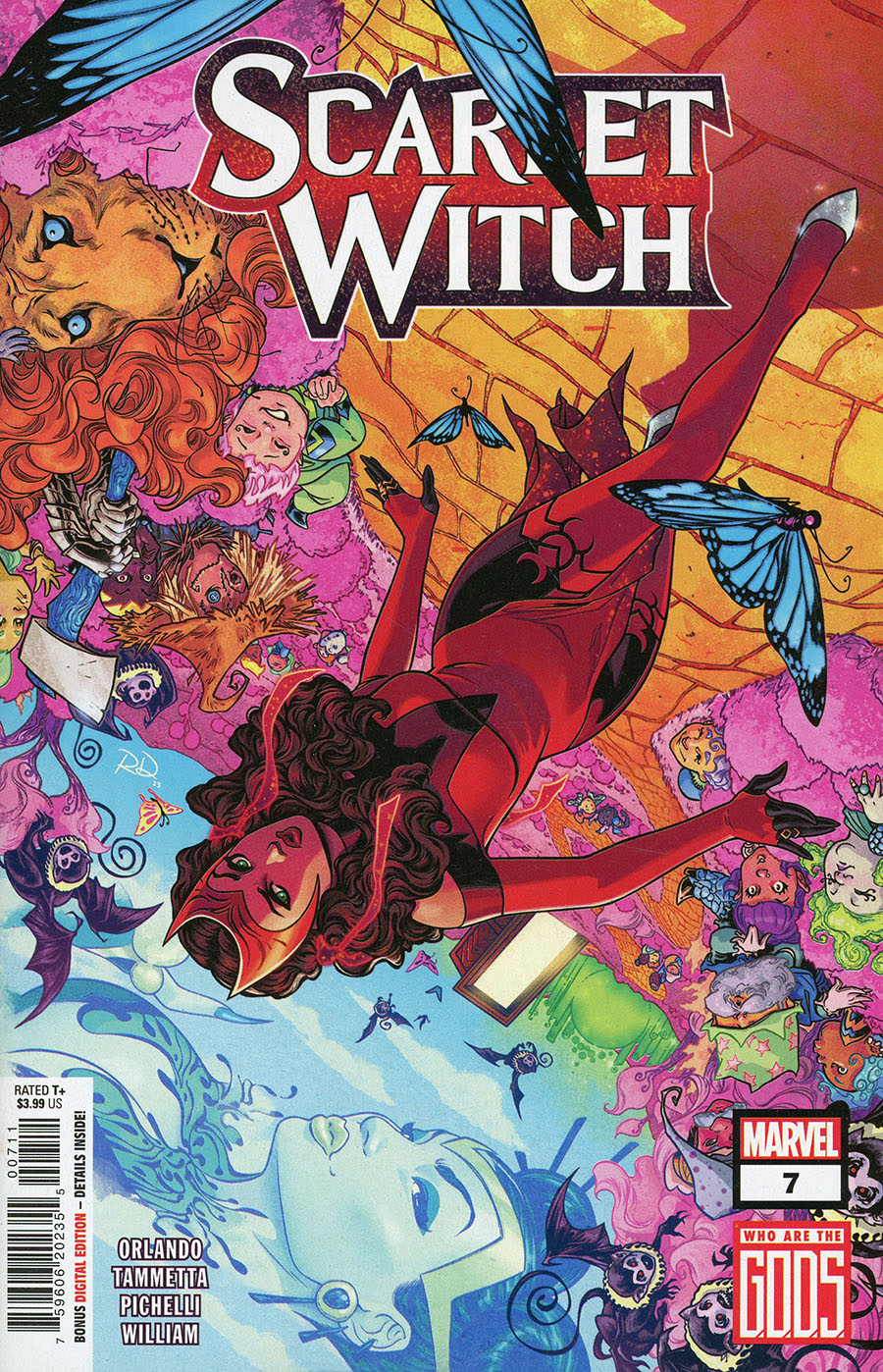 Scarlet Witch Vol 3 #7 Cover A Regular Russell Dauterman Cover (G.O.D.S. Tie-In)