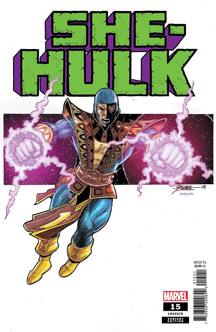 She-Hulk Vol 4 #15 Cover B Variant George Perez Cover