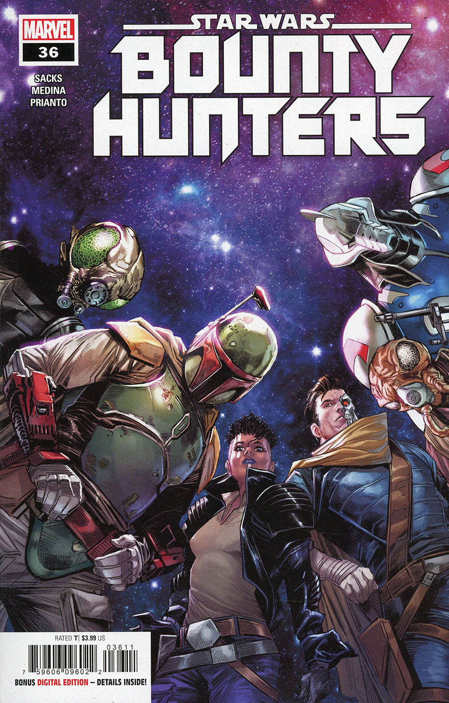 Star Wars Bounty Hunters #36 Cover A Regular Marco Checchetto Cover