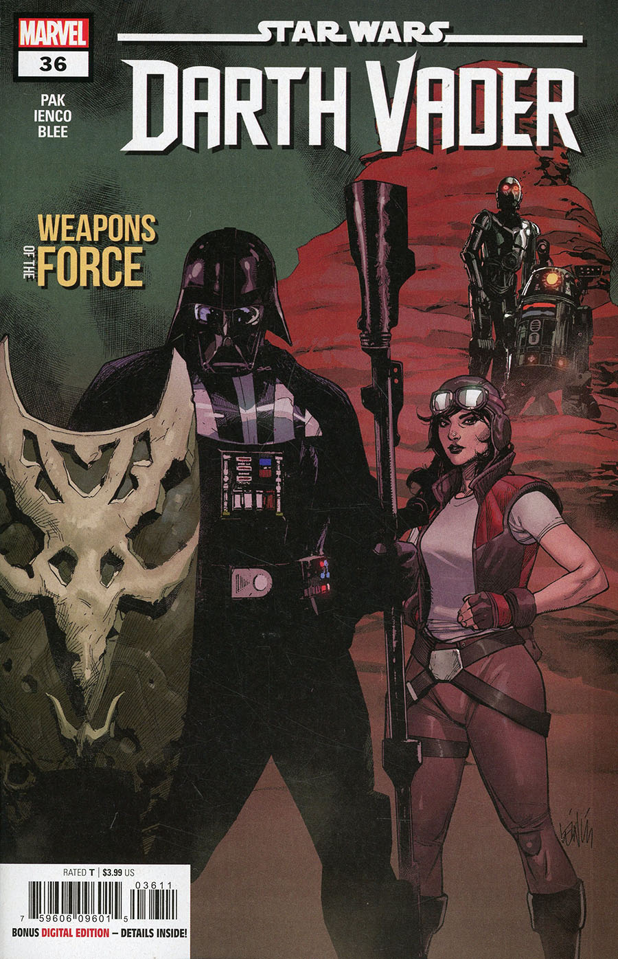 Star Wars Darth Vader #36 Cover A Regular Leinil Francis Yu Cover