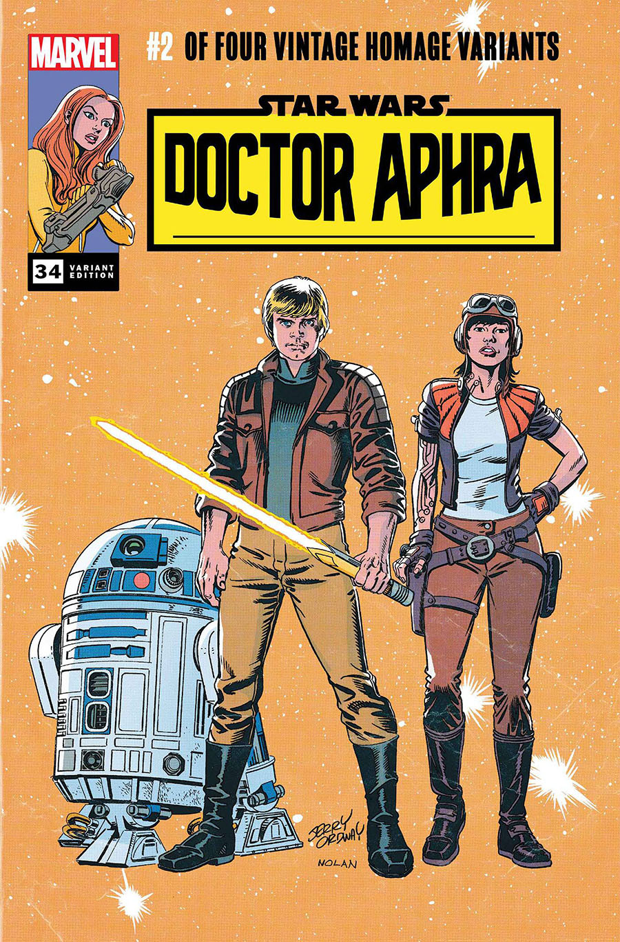 Star Wars Doctor Aphra Vol 2 #34 Cover C Variant Jerry Ordway Classic Trade Dress Cover