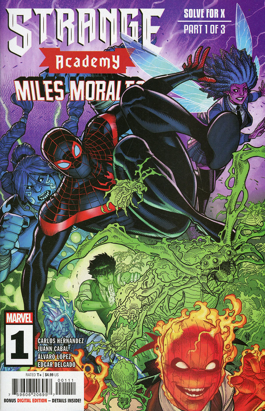 Strange Academy Miles Morales #1 (One Shot) Cover A Regular Nick Bradshaw Cover