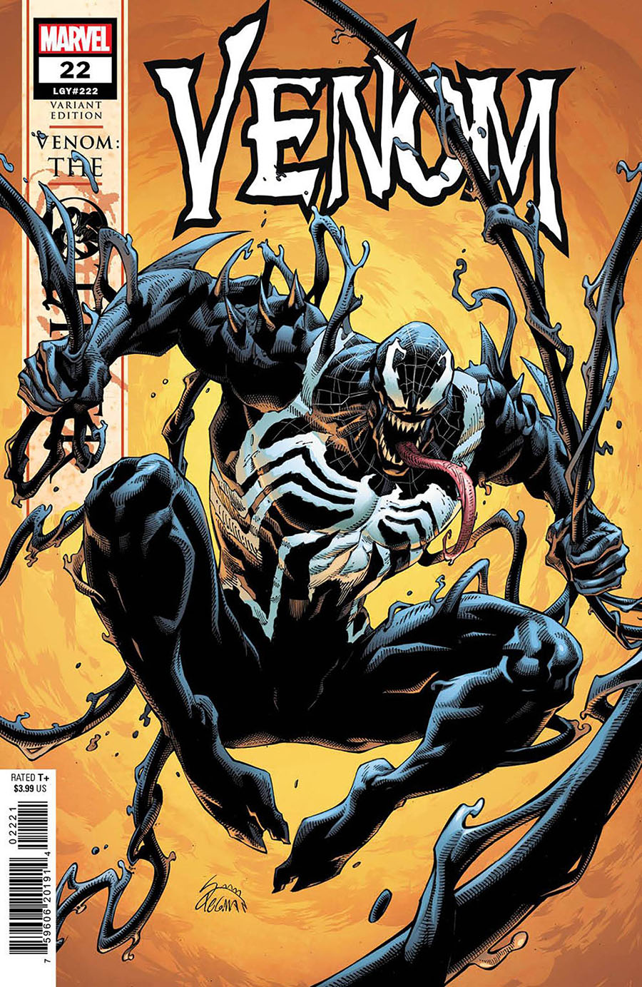Venom Vol 5 #22 Cover B Variant Ryan Stegman Venom The Other Cover