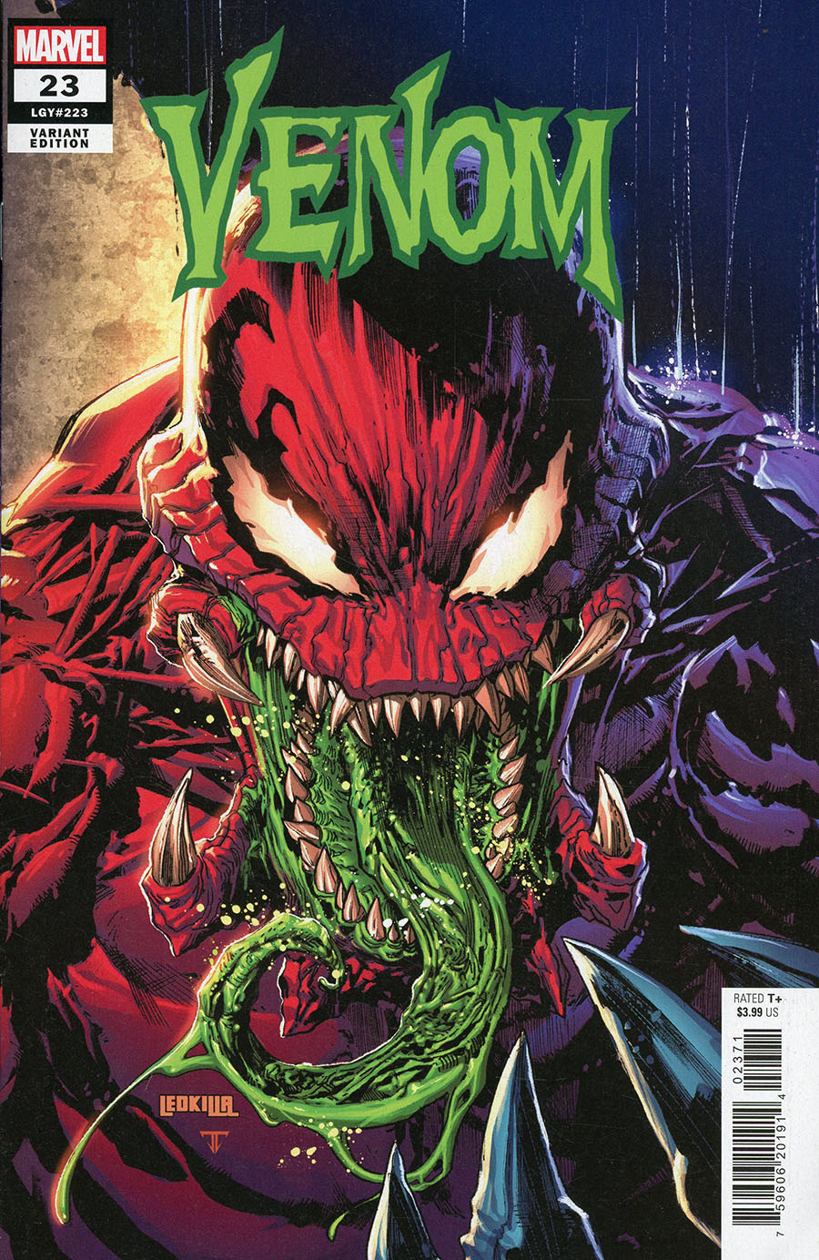 Venom Vol 5 #23 Cover G Variant Ken Lashley Cover