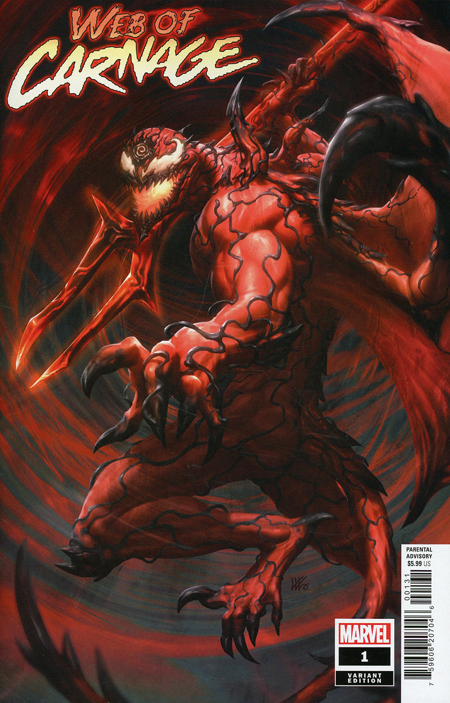 Web Of Carnage #1 Cover C Variant Kendrick kunkka Lim Cover