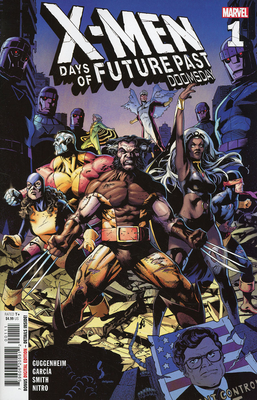 X-Men Days Of Future Past Doomsday #1 Cover A Regular Geoff Shaw Cover (Limit 1 Per Customer)