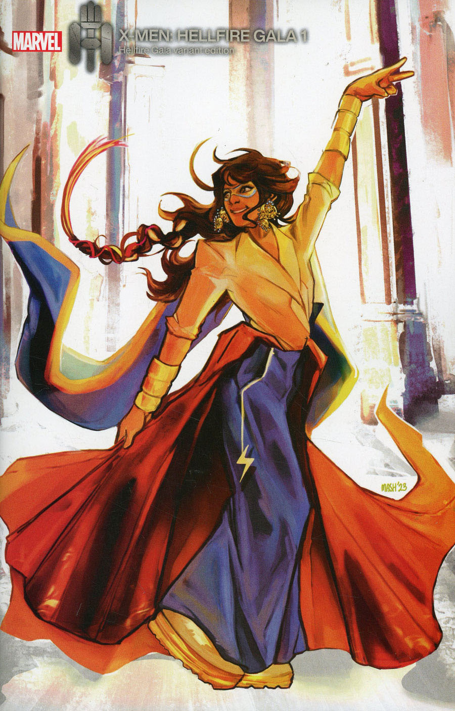 X-Men Hellfire Gala 2023 #1 (One Shot) Cover B Variant Mashal Ahmed Hellfire Gala Cover