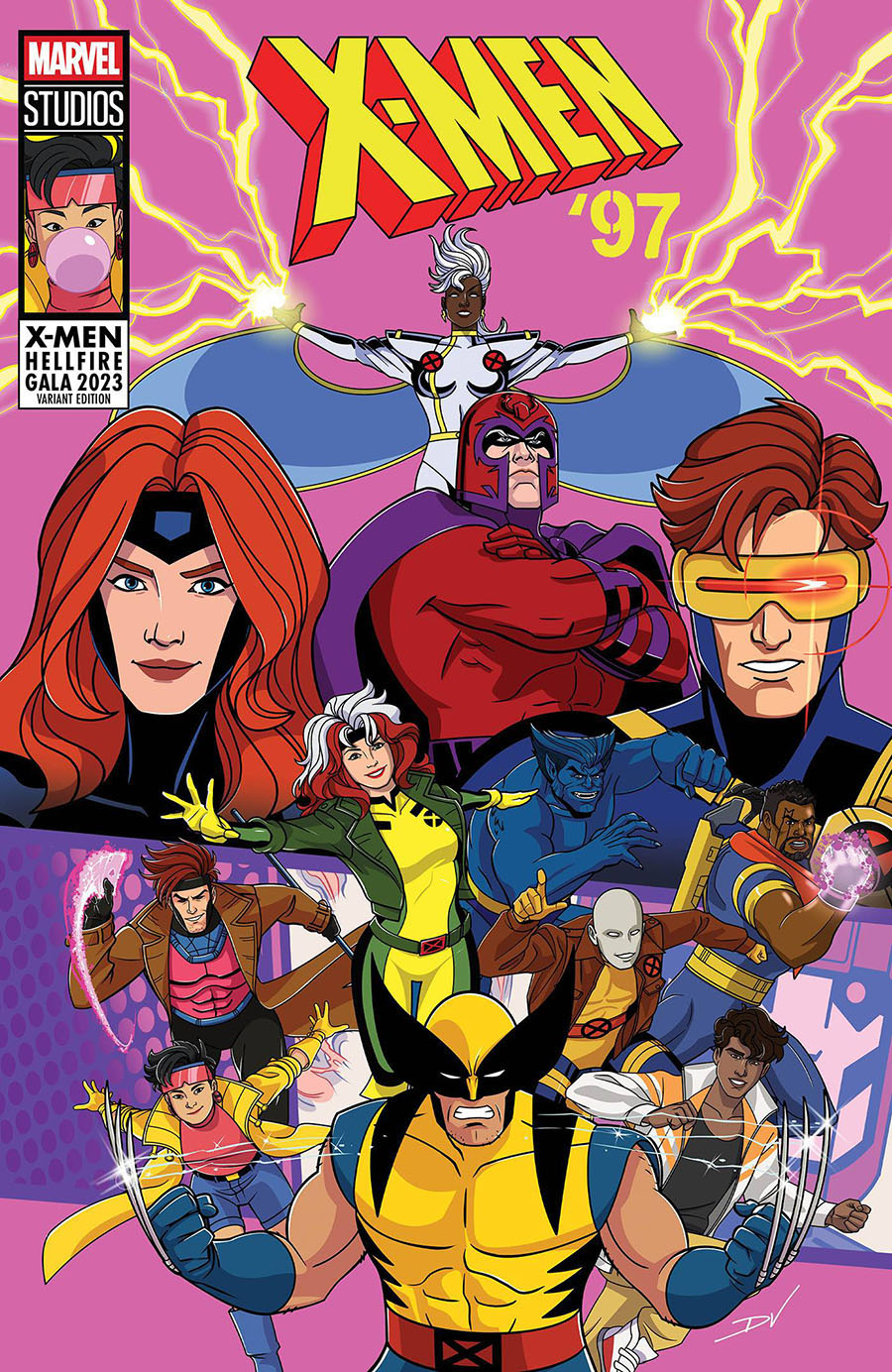 X-Men Hellfire Gala 2023 #1 (One Shot) Cover F Variant Dan Veesenmeyer X-Men 97 Cover
