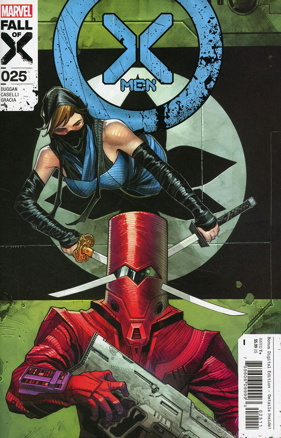 X-Men Vol 6 #25 Cover A Regular Joshua Cassara Cover (Fall Of X Tie-In)
