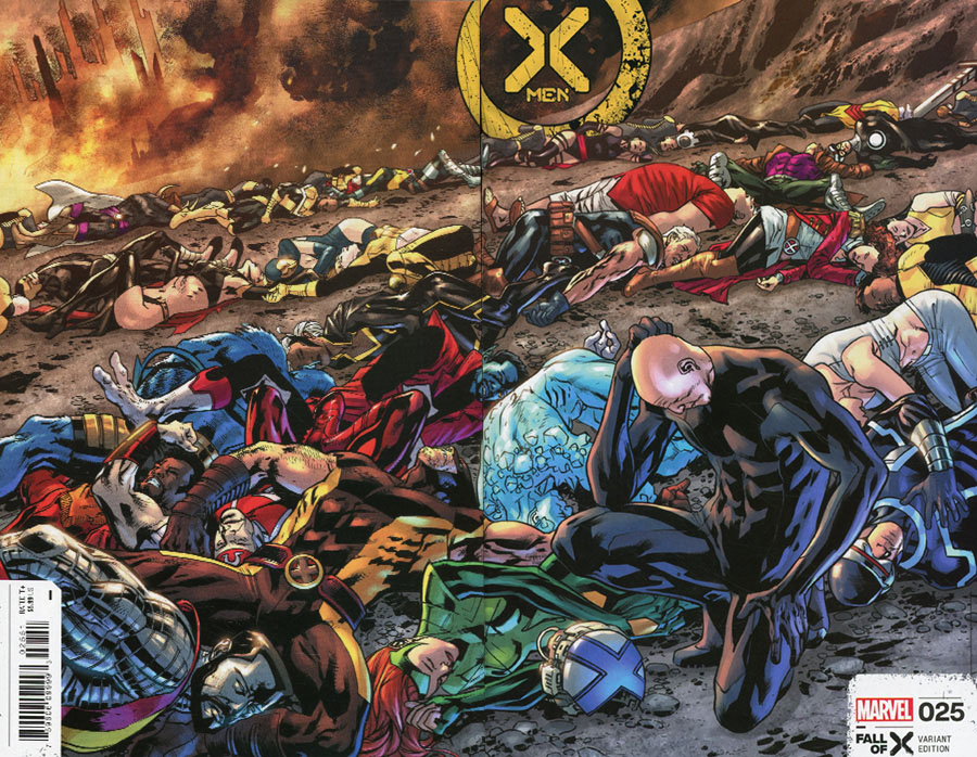 X-Men Vol 6 #25 Cover E Variant Bryan Hitch Wraparound Promo Cover (Fall Of X Tie-In)