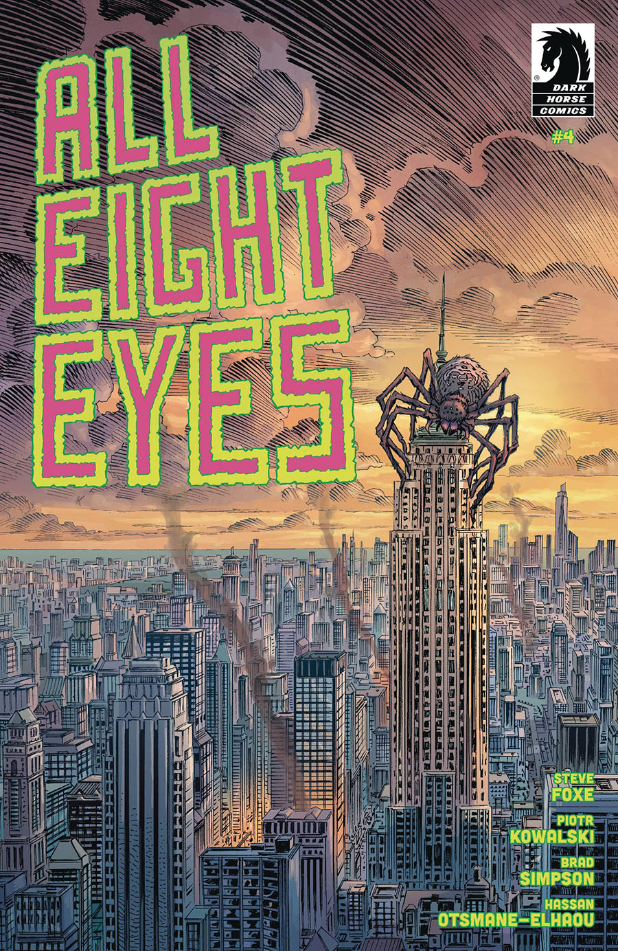 All Eight Eyes #4 Cover A Regular Piotr Kowalski Cover