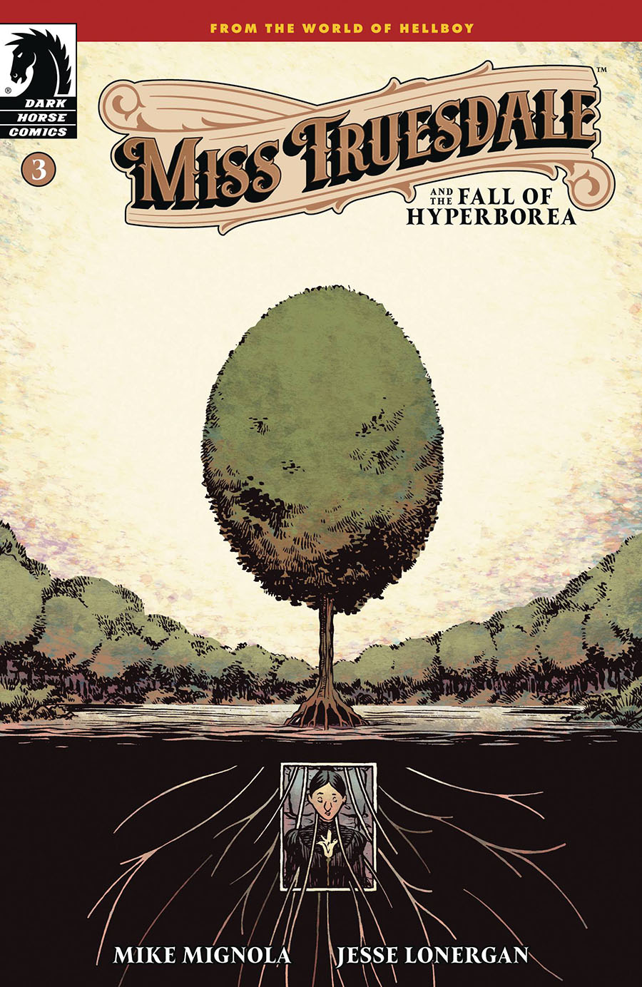 Miss Truesdale And The Fall Of Hyperborea #3 Cover A Regular Jesse Lonergan Cover