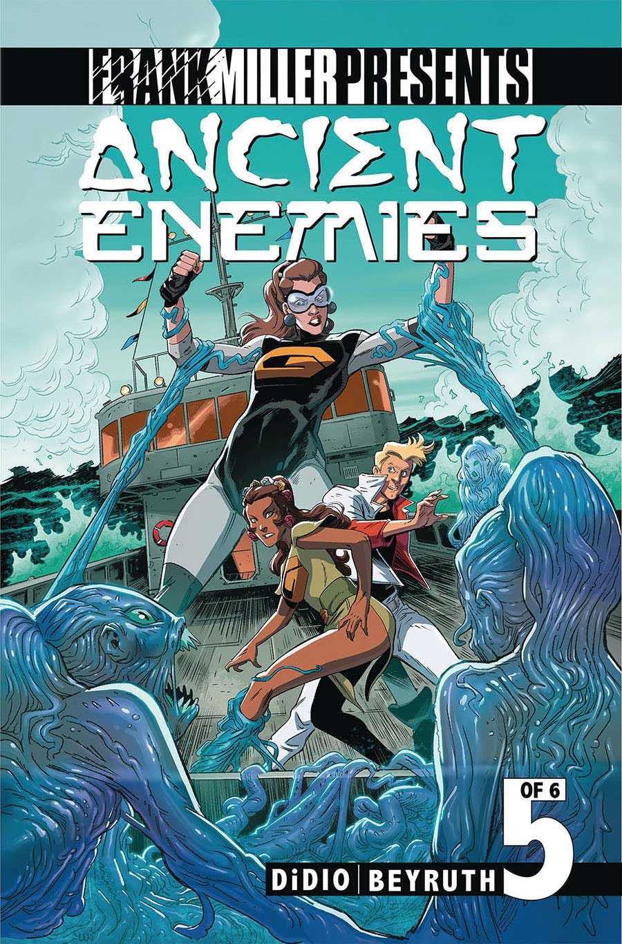 Ancient Enemies #5 Cover A Regular Alien Mutant Big Sisters Cover