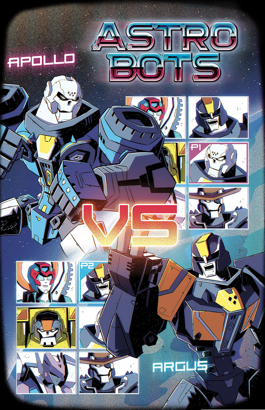 Astrobots #5 Cover B Variant Josh Burcham Cover