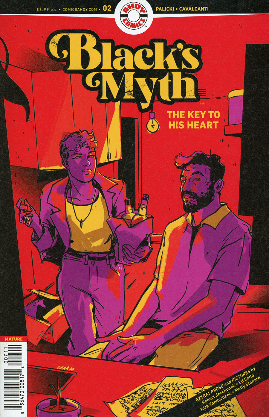 Blacks Myth Key To His Heart #2 Cover A Regular Liana Kangas Cover