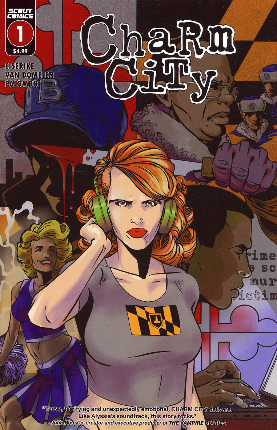 Charm City #1 Cover B Variant Scott Van Domelen Cover