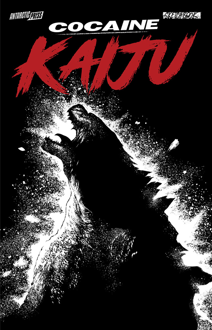 Cocaine Kaiju Sketchbook #1 (One Shot) Cover A Black Edition (Limit 1 Per Customer)