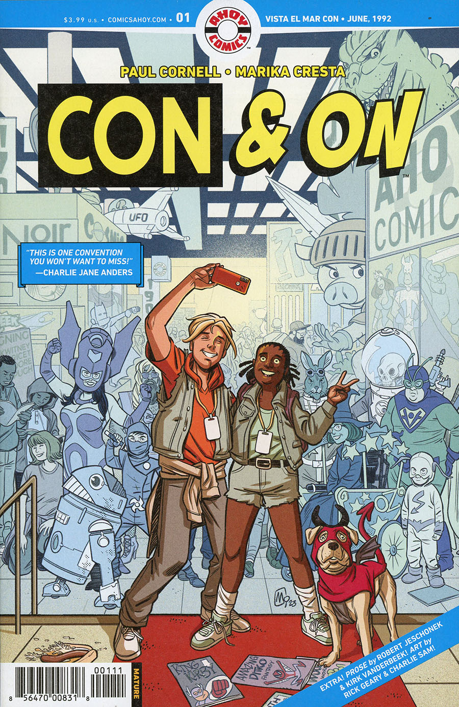 Con & On #1 Cover A Regular Mauricet Cover