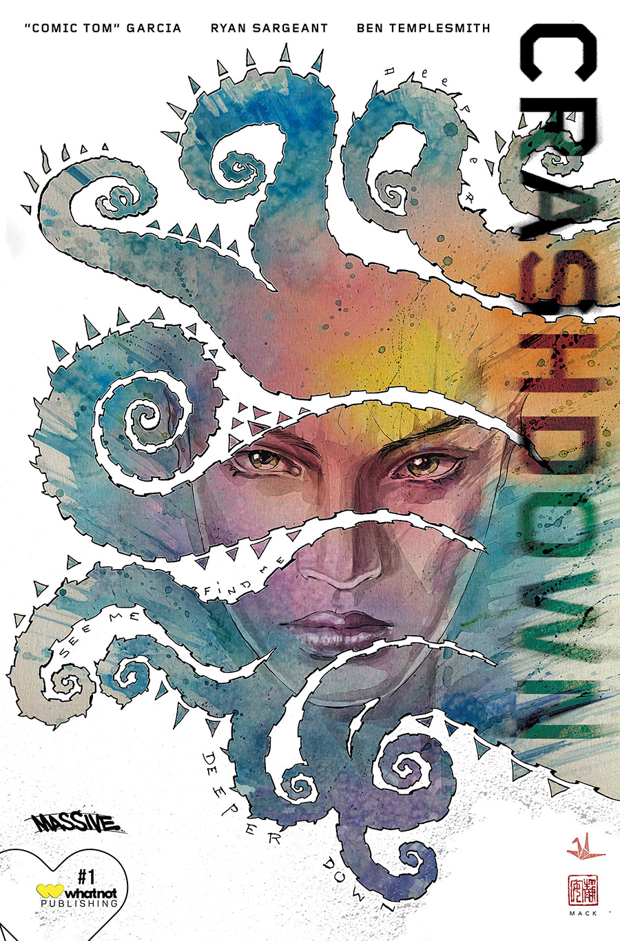 Crashdown #1 Cover B Variant David Mack Cover