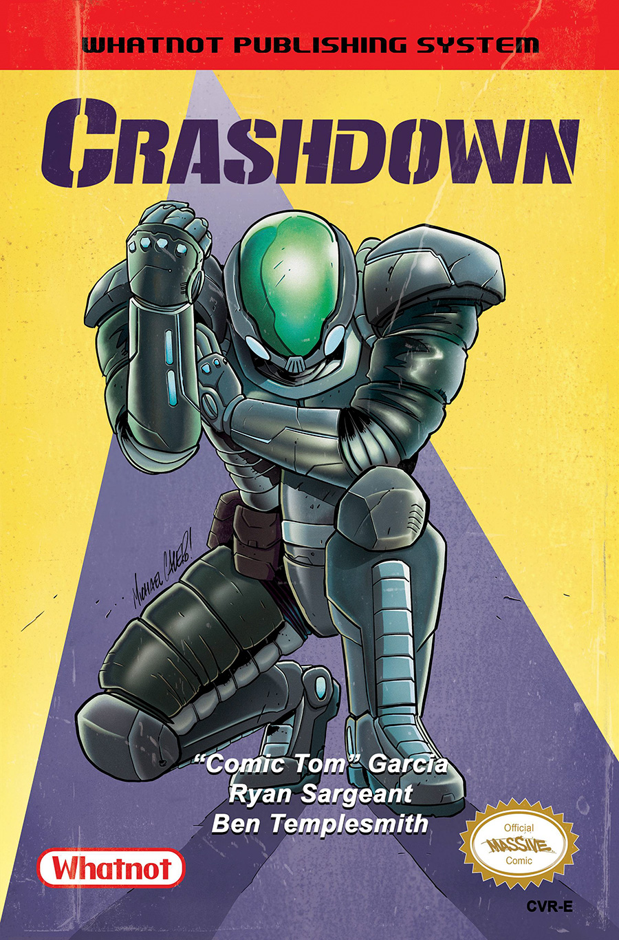 Crashdown #1 Cover E Variant Michael Calero & Trevor Richardson Video Game Homage Cover