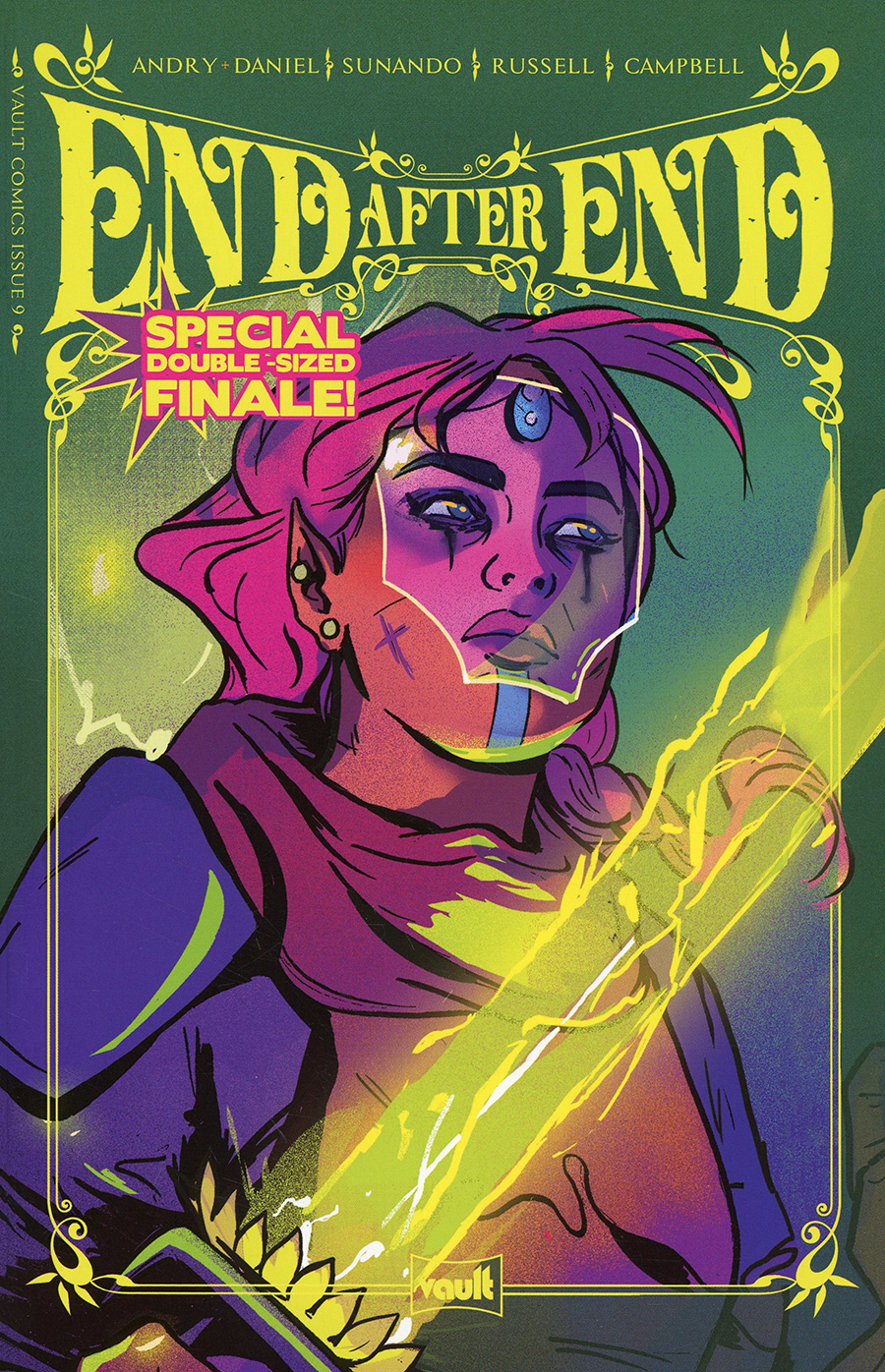 End After End #9 Cover B Variant Liana Kangas Cover