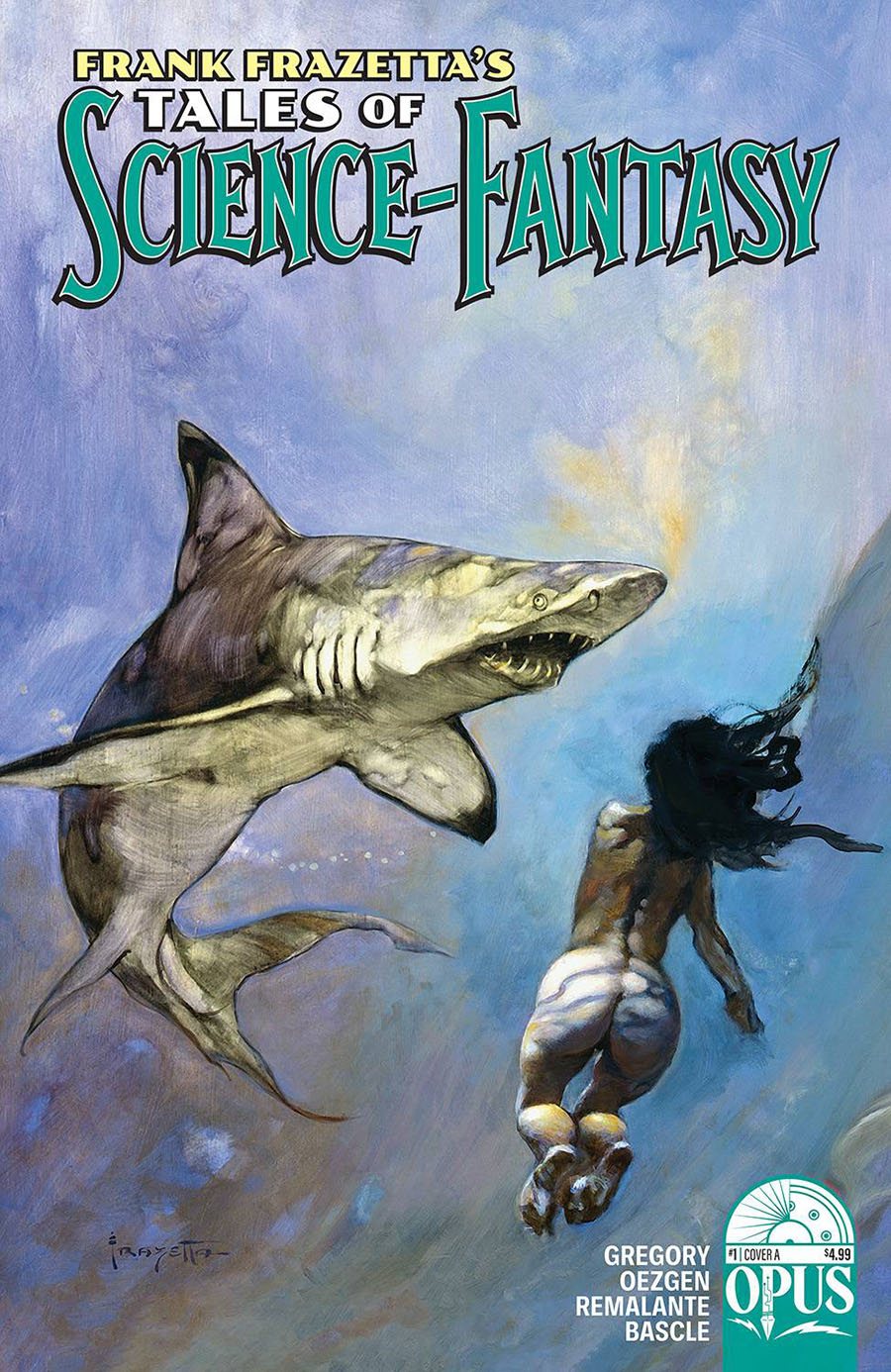 Frank Frazettas Tales Of Science-Fantasy #2 Cover A Regular Frank Frazetta Cover