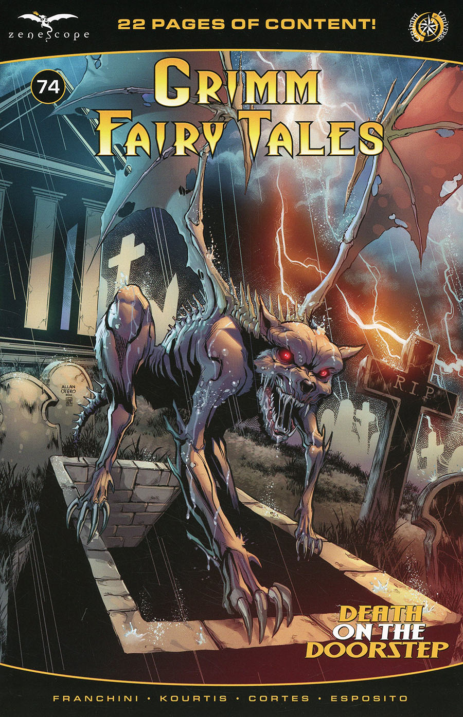Grimm Fairy Tales Vol 2 #74 Cover B Allan Otero
