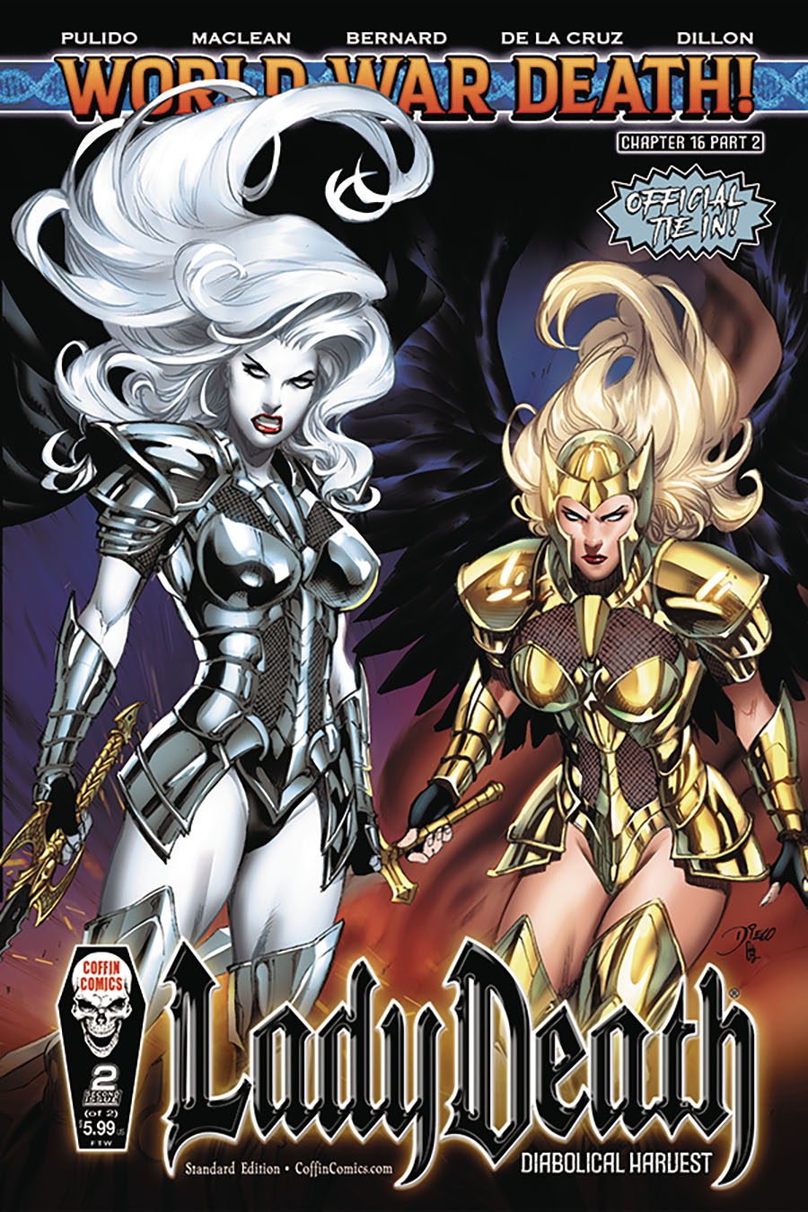 Lady Death Diabolical Harvest #2 Cover A Regular Diego Bernard Cover