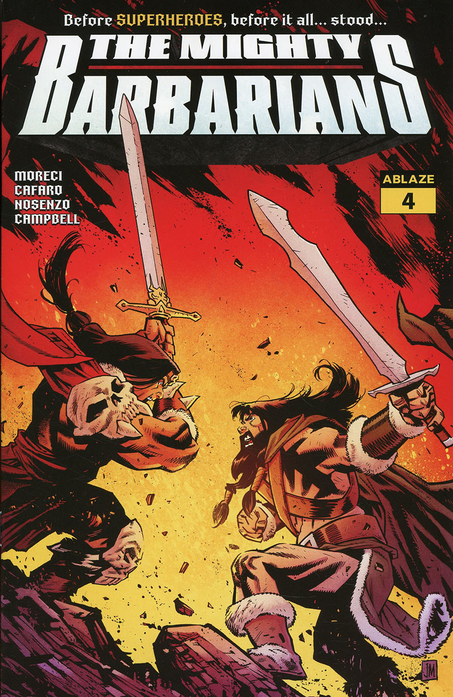 Mighty Barbarians #4 Cover A Regular Justin Mason Cover