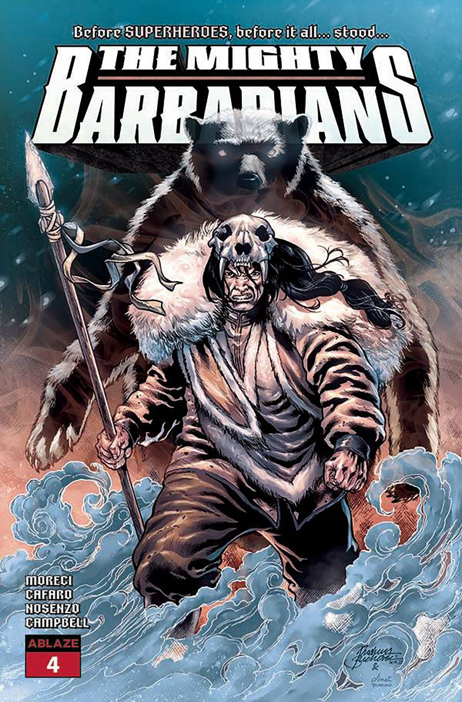 Mighty Barbarians #4 Cover B Variant Rodney Buchemi Cover