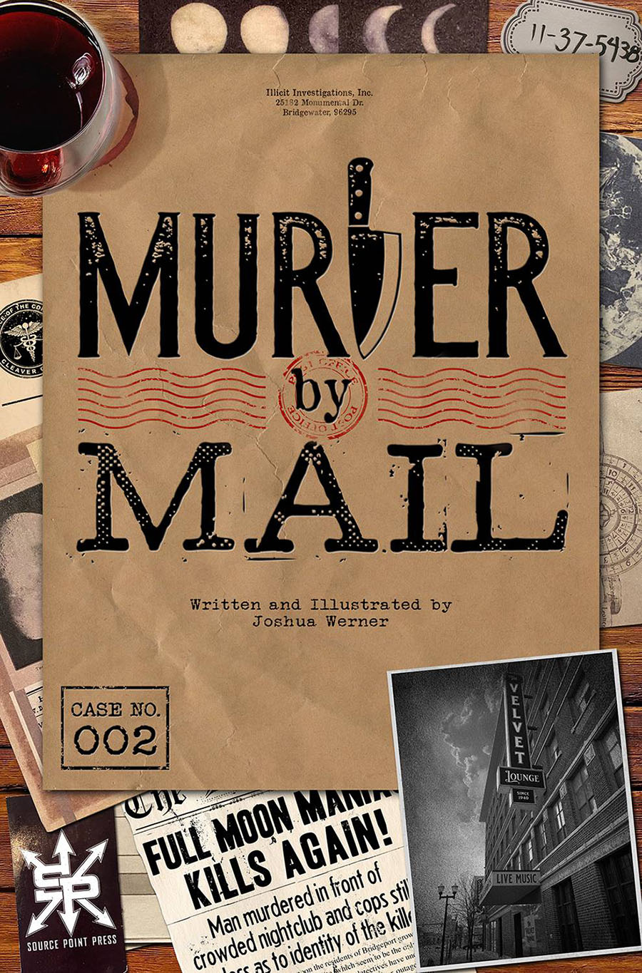 Murder By Mail #2 Cover A Regular Joshua Werner Cover