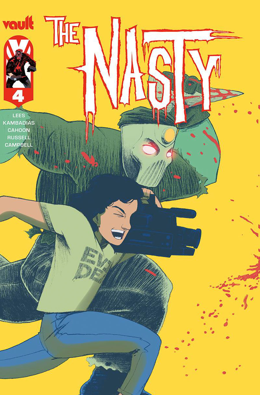 Nasty #4 Cover A Regular Adam Cahoon Cover