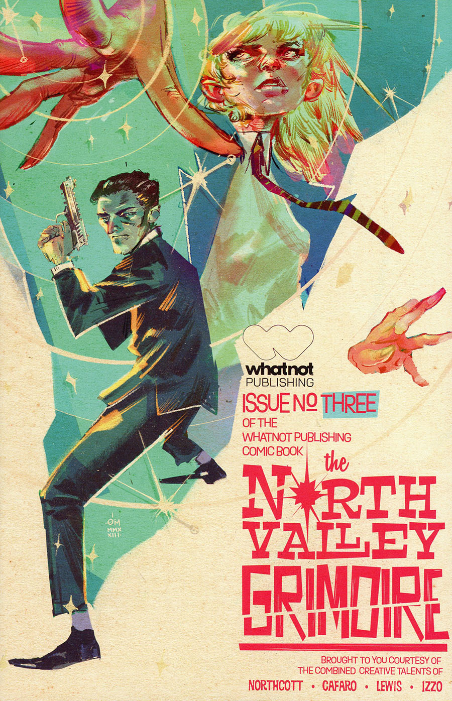 North Valley Grimoire #3 Cover D Variant Dennis Menheere Retro Cover