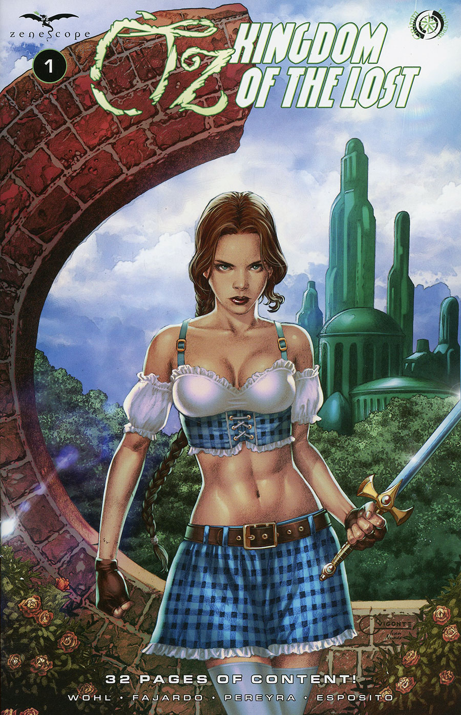 Grimm Fairy Tales Presents Oz Kingdom Of The Lost #1 Cover A Geebo Vigonte