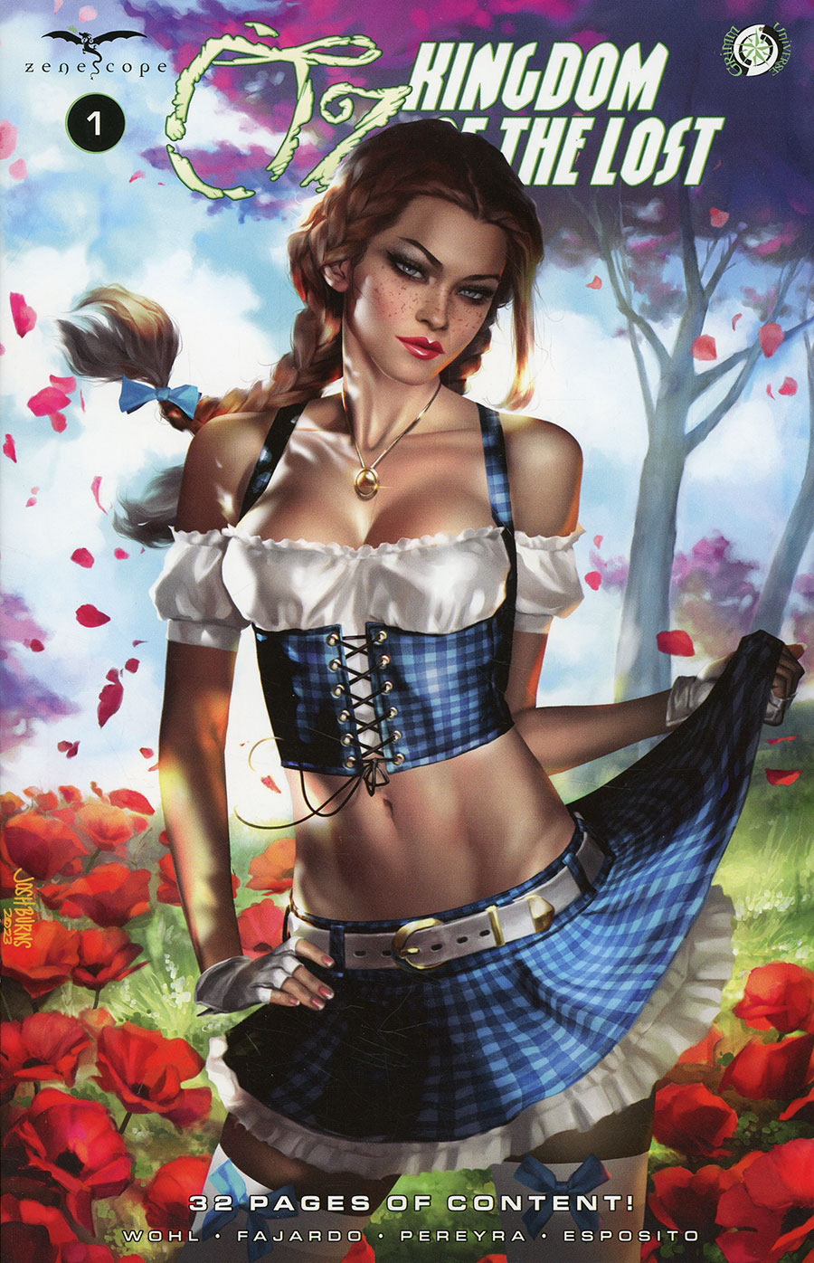 Grimm Fairy Tales Presents Oz Kingdom Of The Lost #1 Cover C Josh Burns