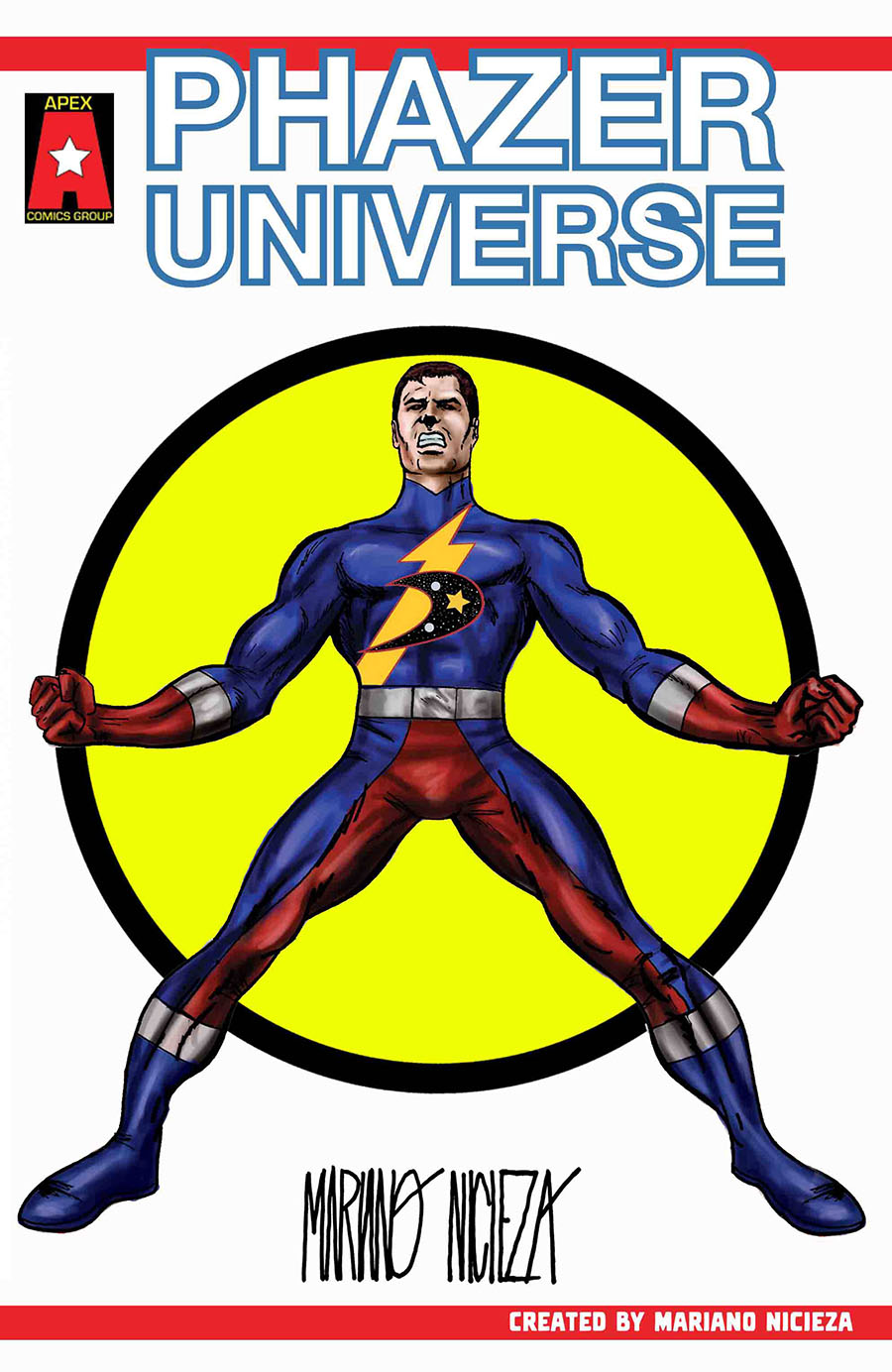 Phazer Universe #1 Cover I Variant Mariano Nicieza & Joe DelBeato Hand-Drawn Sketch Cover