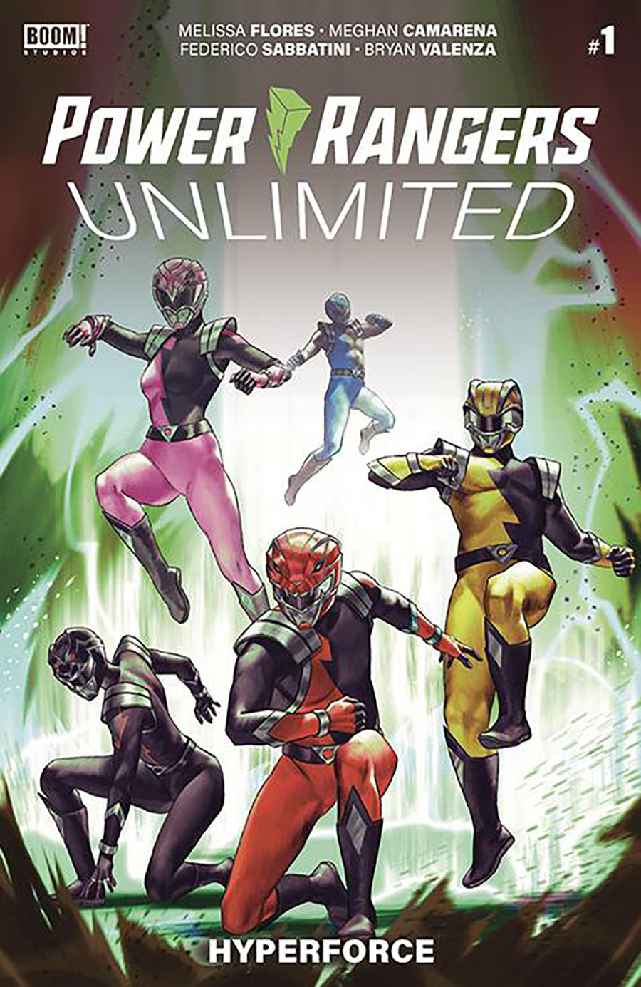 Power Rangers Unlimited Hyperforce #1 (One Shot) Cover A Regular Keyla Valerio Cover