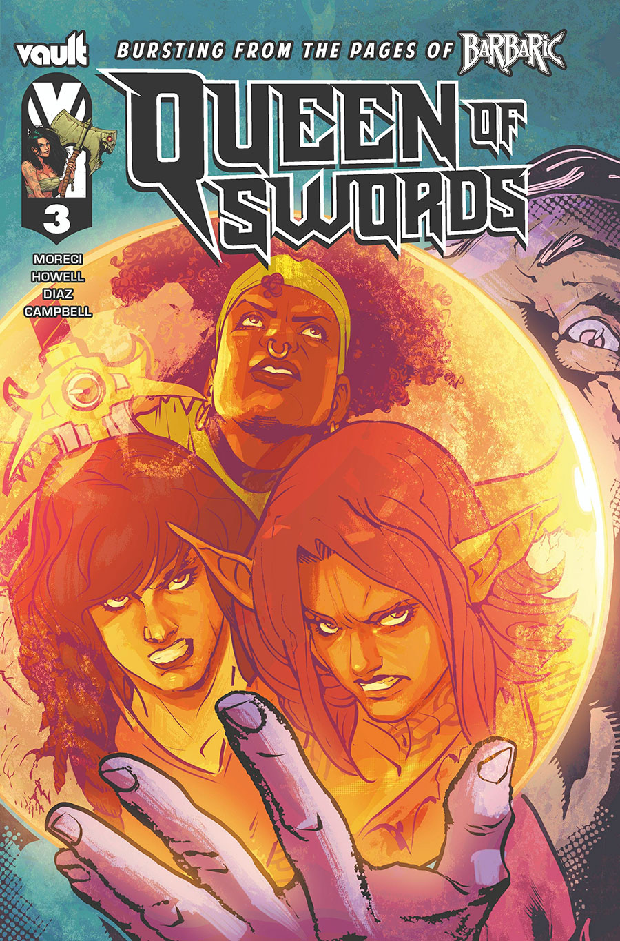 Queen Of Swords A Barbaric Tale #3 Cover B Variant Nathan Gooden Cover