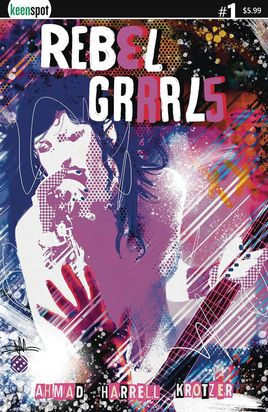 Rebel Grrrls #1 Cover H Variant Daniel Lansdown Cover
