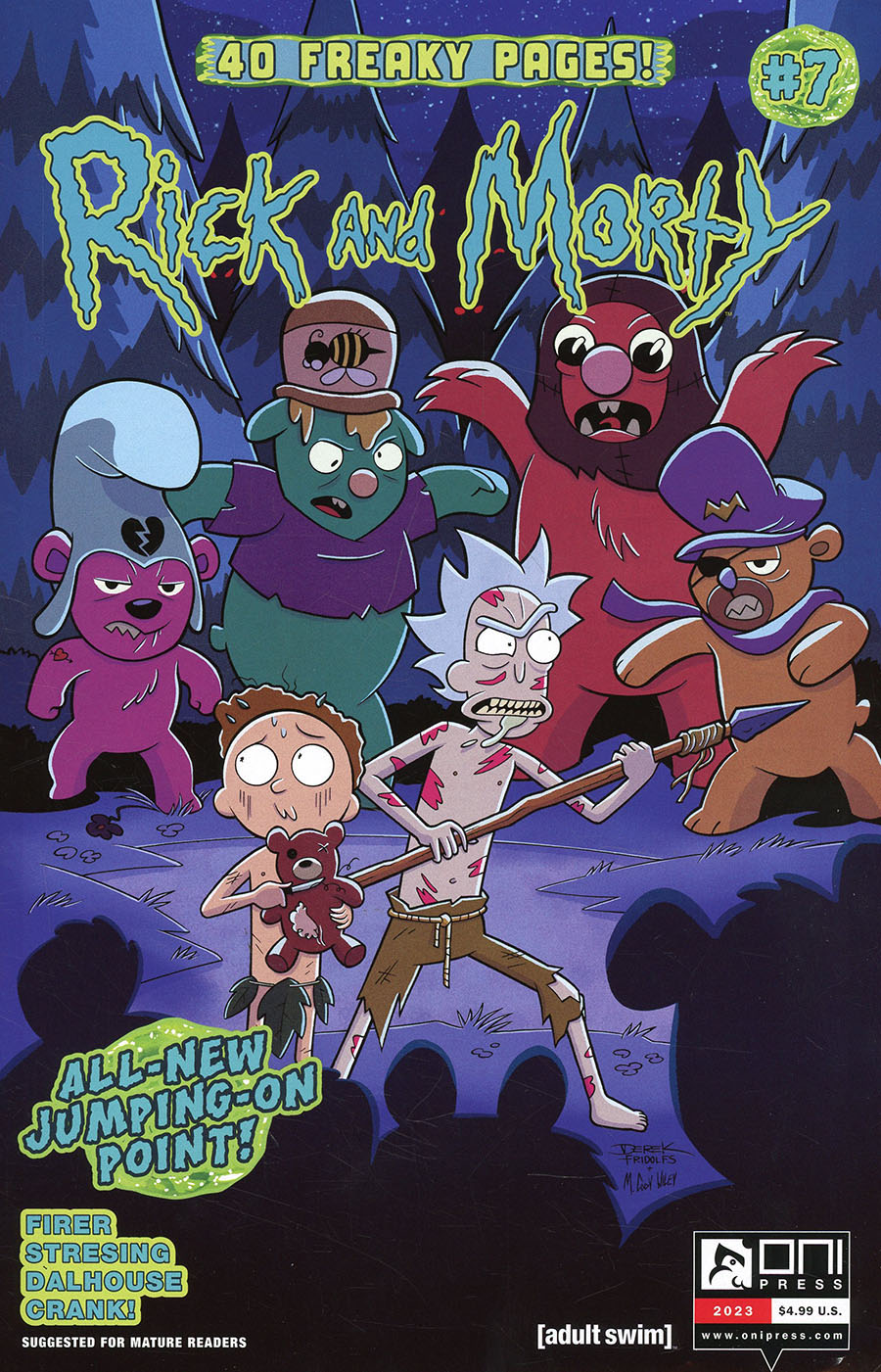 Rick And Morty Vol 2 #7 Cover C Variant Derek Fridolfs & M Cody Wiley Cover
