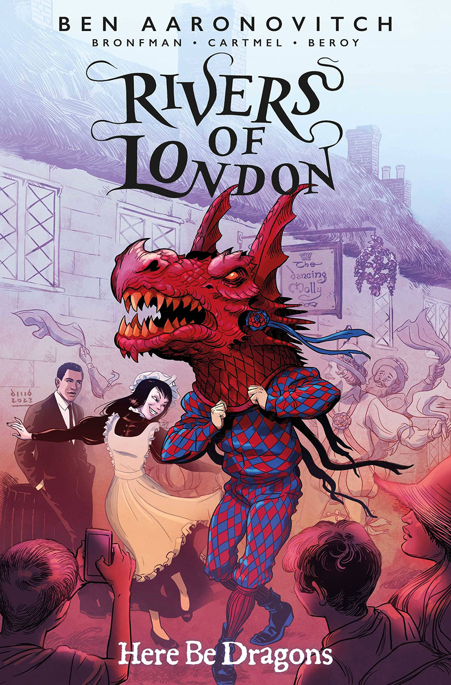 Rivers Of London Here Be Dragons #1 Cover B Variant David M Buisan Cover