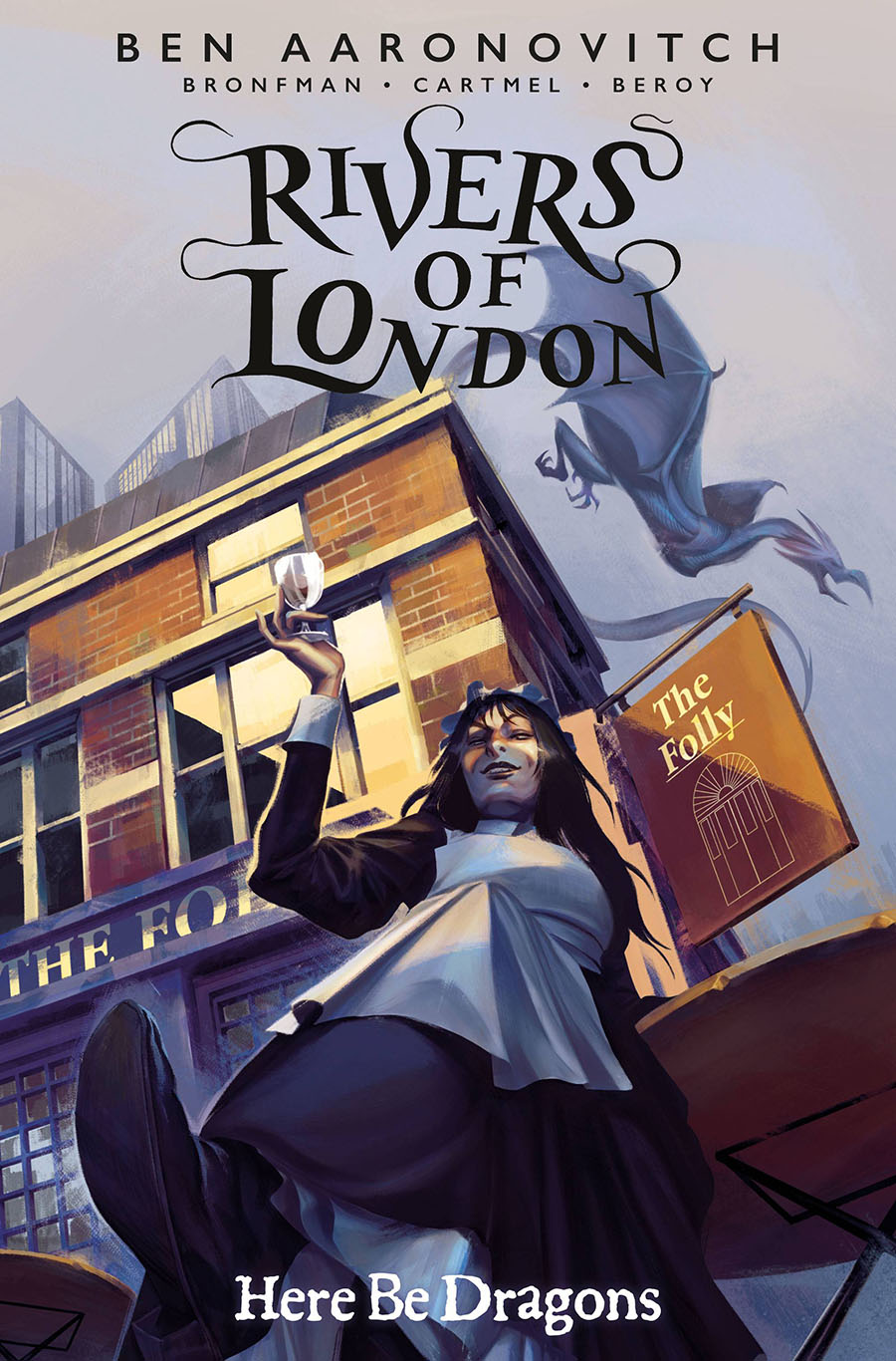 Rivers Of London Here Be Dragons #1 Cover C Variant VV Glass Cover