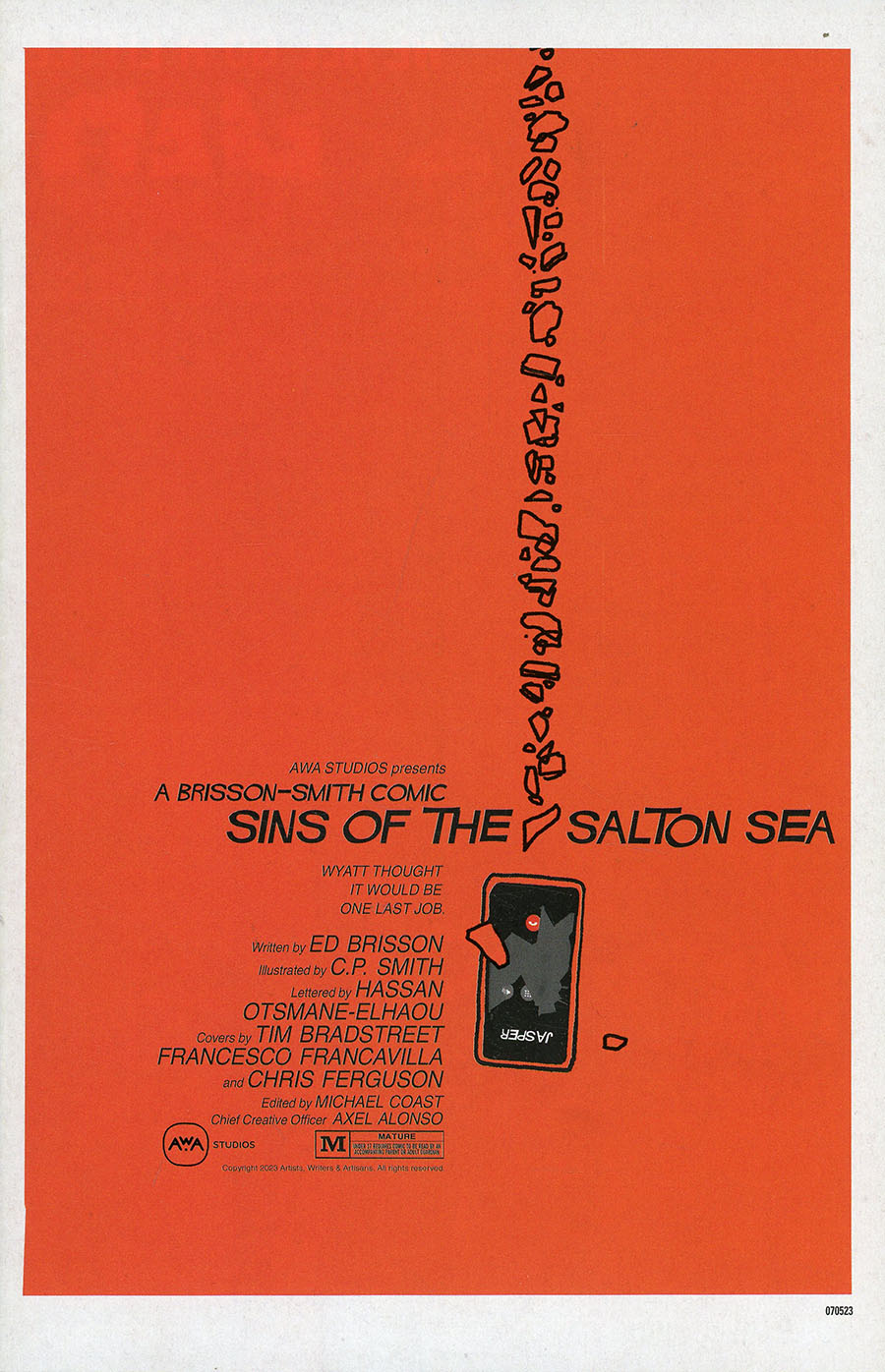 Sins Of The Salton Sea #2 Cover C Variant Chris Ferguson Film Noir Homage Cover